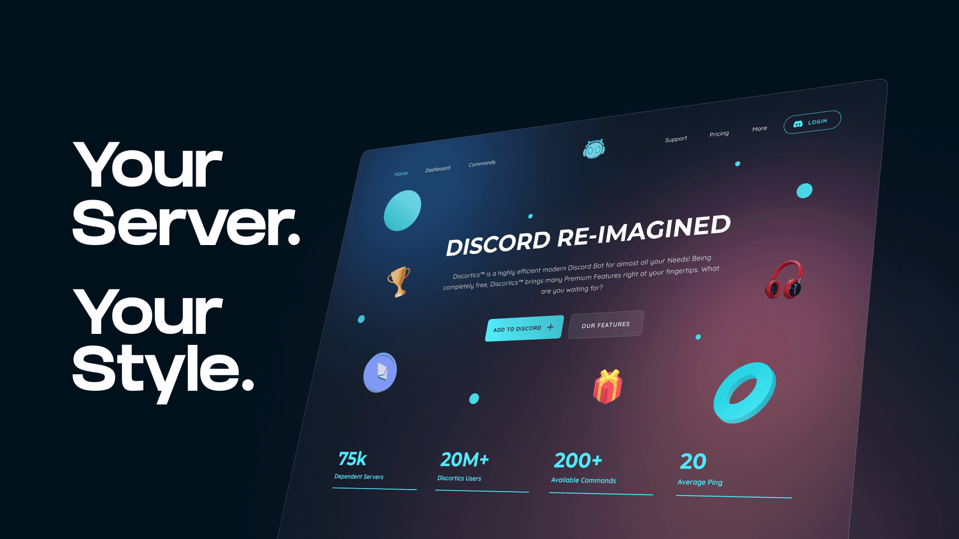 Discortics — Large-Scale Discord Bot Migration & Backend Contributions